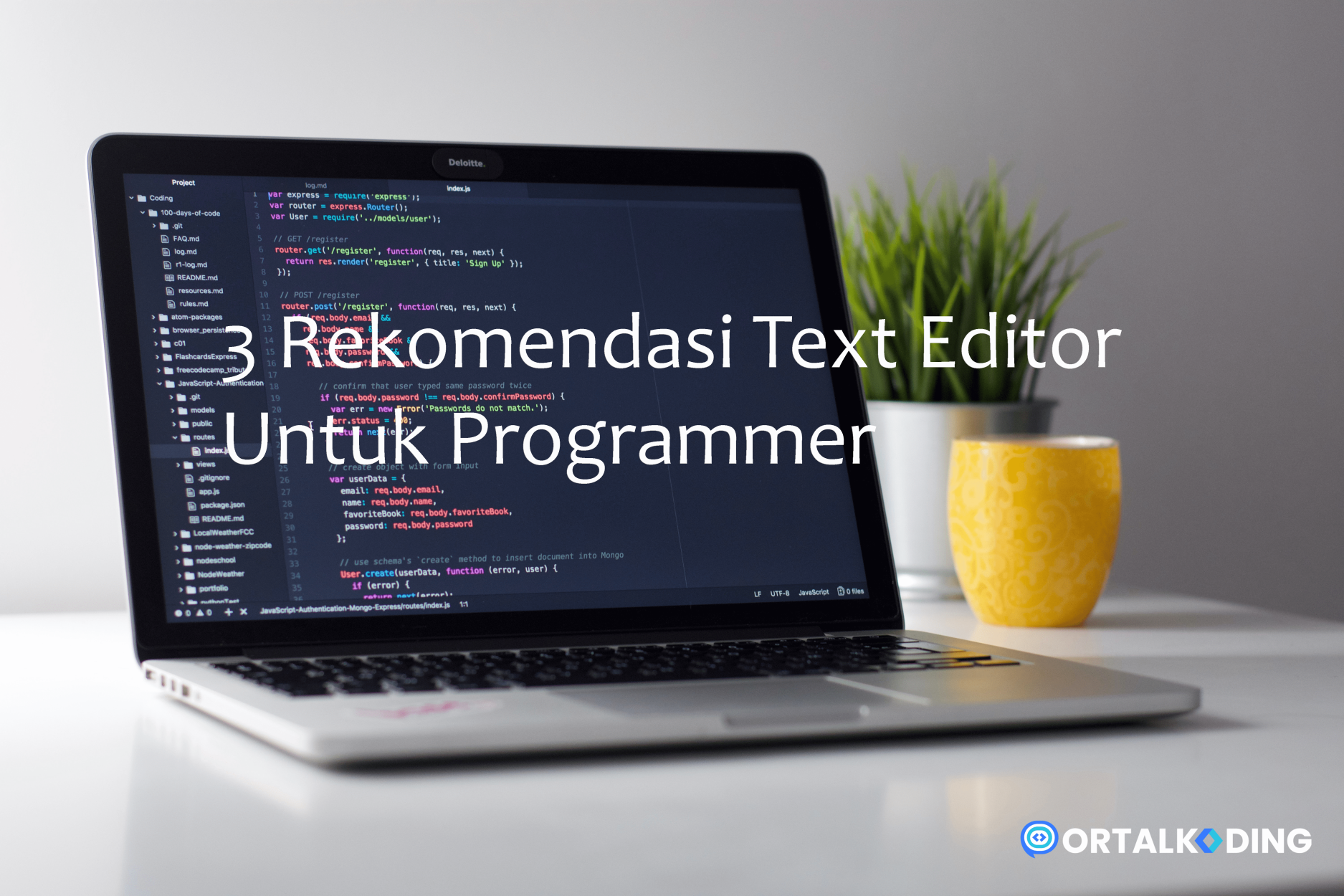 3 Rekomendasi Text Editor untuk Programmer: Alat yang Efektif untuk Pengembangan Perangkat Lunak