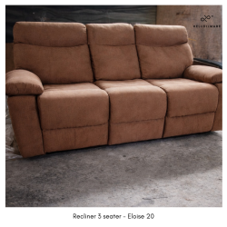 Recliner 3 Seater Eloise - Helloilmare