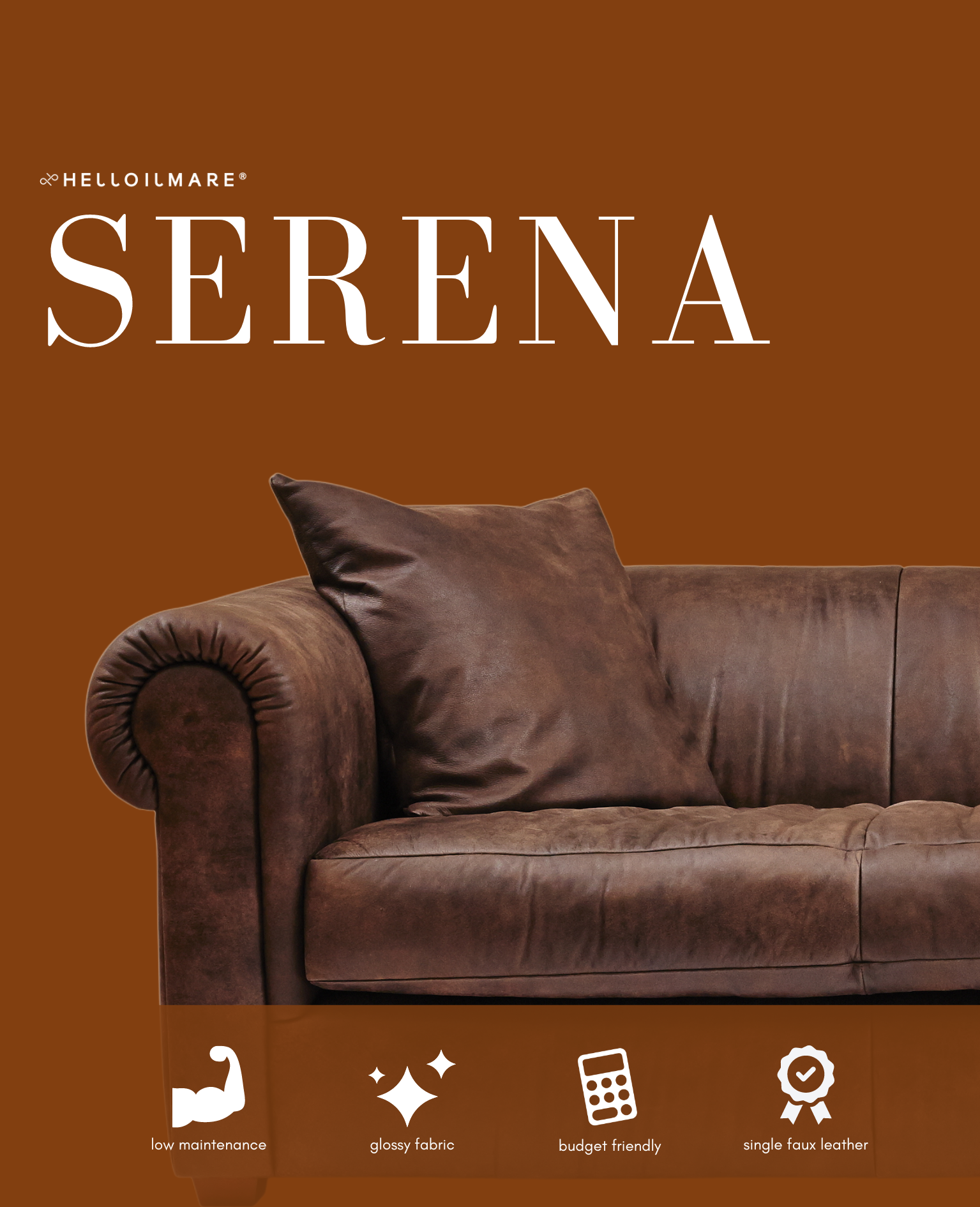 Sofa Kayu 1 Seater - Helloilmare