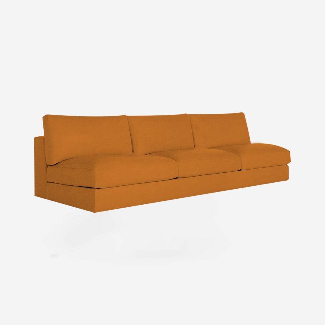 Harper 3 Seater Armless Sofa
