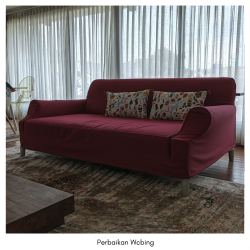 Perbaikan webbing 3 seater - Helloilmare