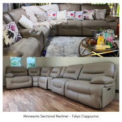 Cheers Minnesota Sectional Recliner - Helloilmare