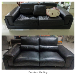 Perbaikan webbing 3 seater - Helloilmare