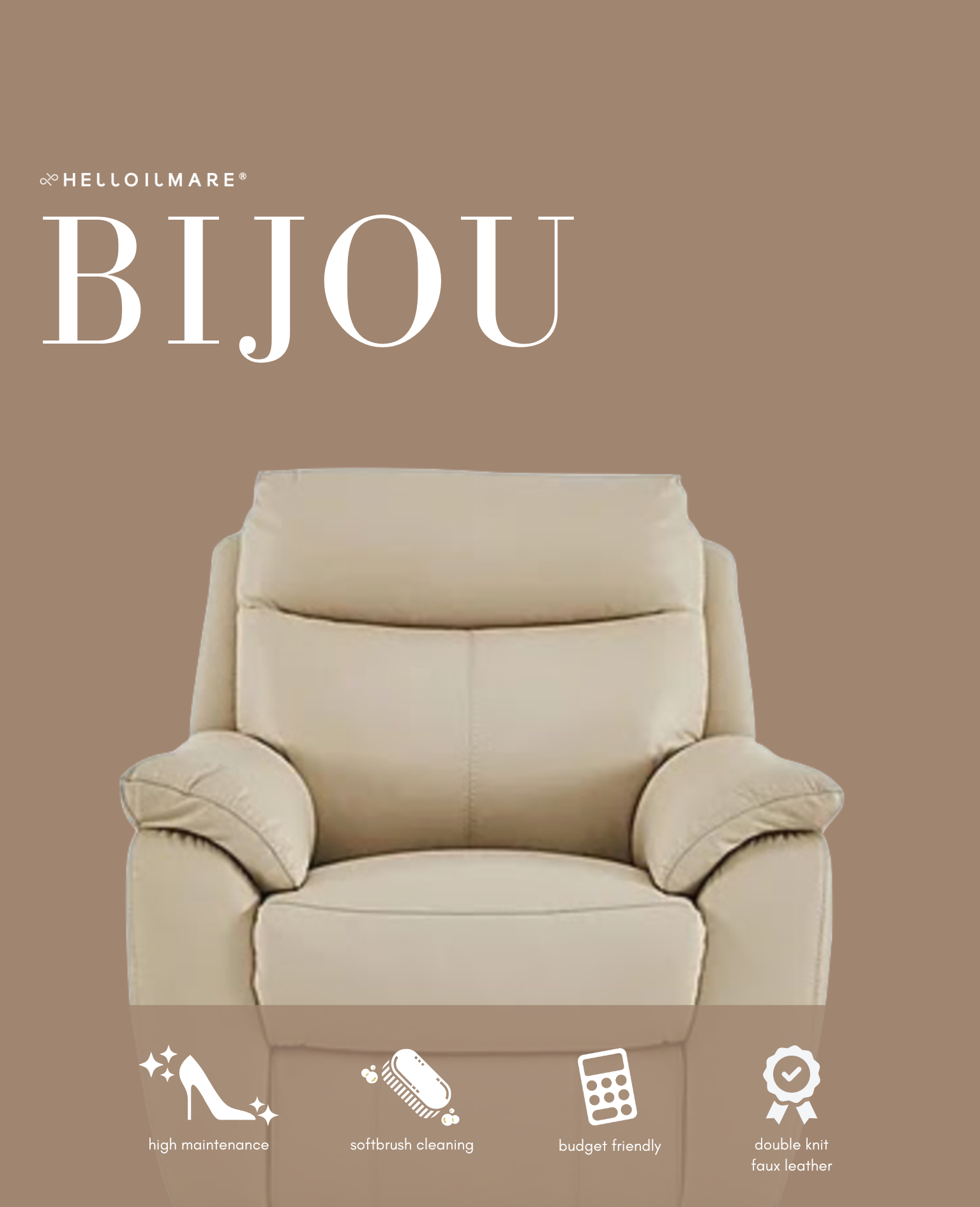 Bulky 2 Seater - Helloilmare