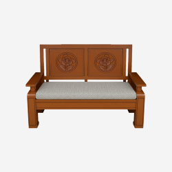 Kursi Gebyok 2 Seater - Helloilmare