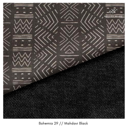 Japandi motif sofa 1 seater - Helloilmare