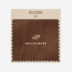 Potongan Kain Cokelat Krem Putih - Helloilmare