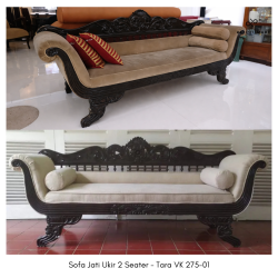 Sofa Jati Ukir 2 Seater - Helloilmare
