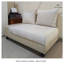 2 Seater Armless Deluca - Helloilmare