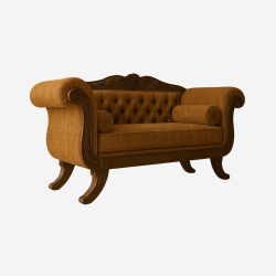 Sofa Jati Ukir 2 Seater - Helloilmare
