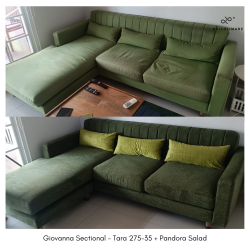 Giovanna Sectional Sofa - Helloilmare