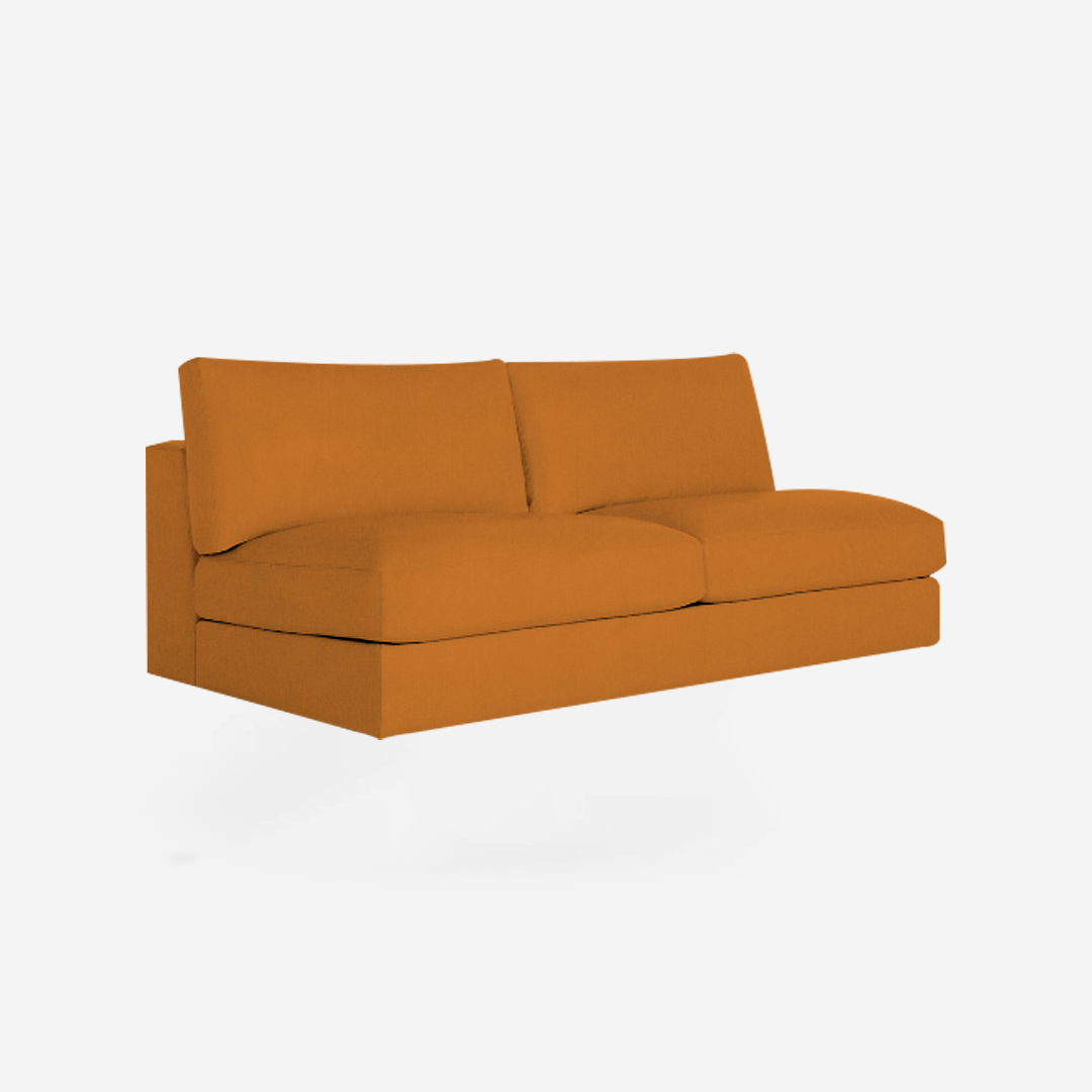 Harper 2 Seater Armless Sofa