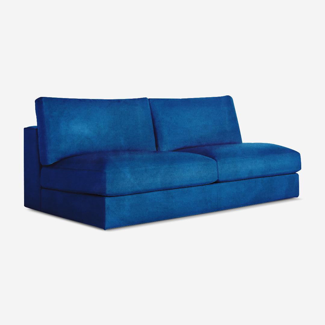 Harper 2 Seater Armless Sofa