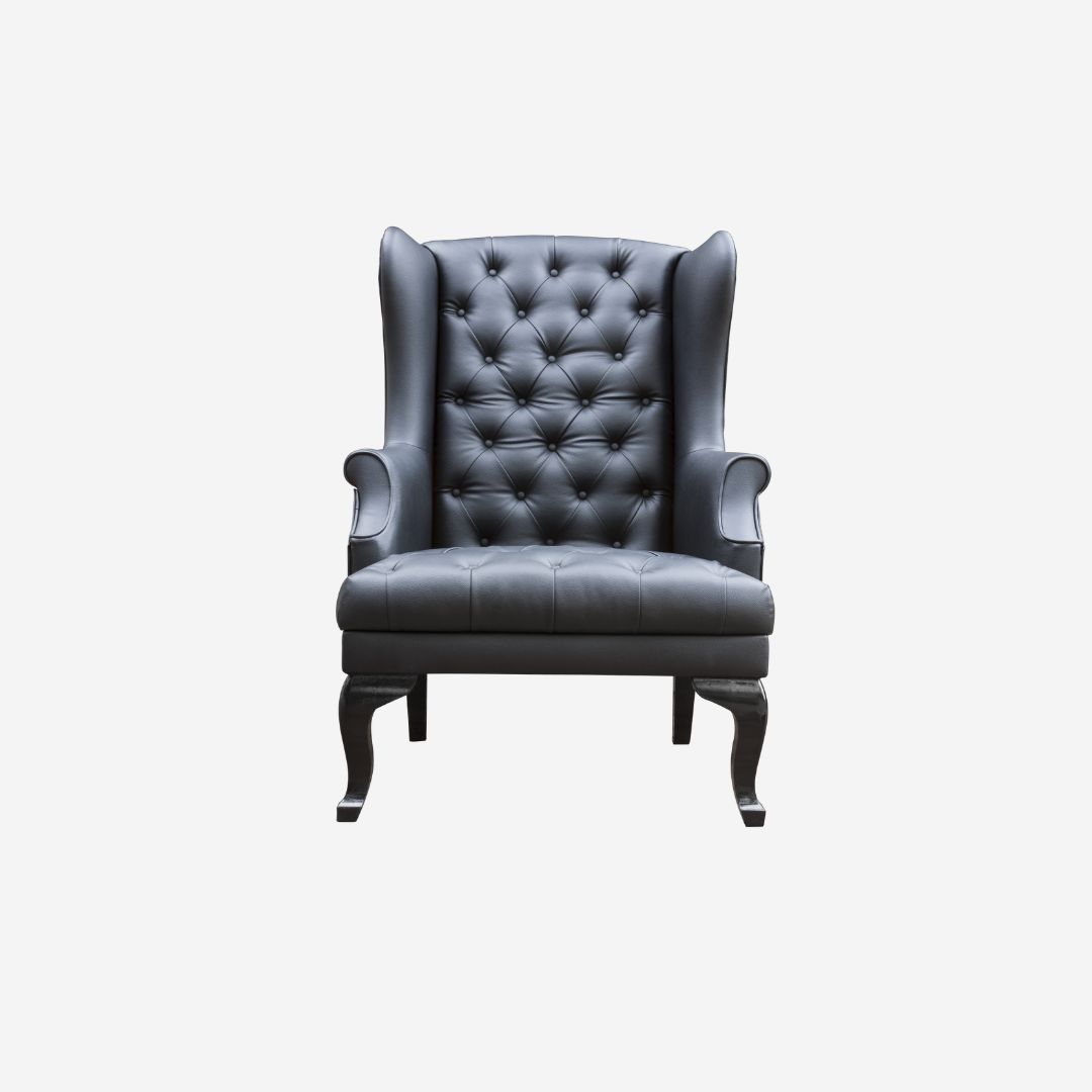 Wingchair classic with tufted