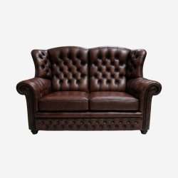 Chesterfield Wing Chair 2 Seater - Helloilmare