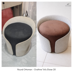 Round Ottoman - Helloilmare