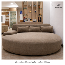 Discontinued Round Sofa - Helloilmare