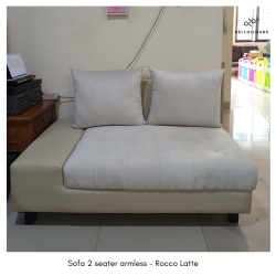 2 Seater Armless Deluca - Helloilmare