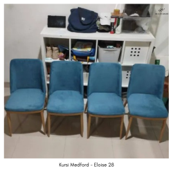 Kursi Makan Medford - Helloilmare