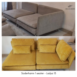 Soderhamn 1 Seater Armless - Helloilmare