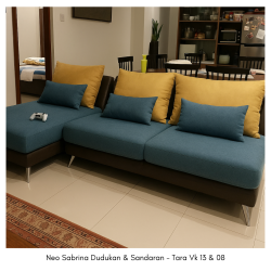 Cover Sandaran dan Dudukan 2 Seater Neo Sabrina - Helloilmare