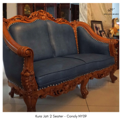 Kursi Jati Monaco Ganesha 2 Seater - Helloilmare