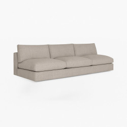 3 Seater Armless Tara VK - Helloilmare