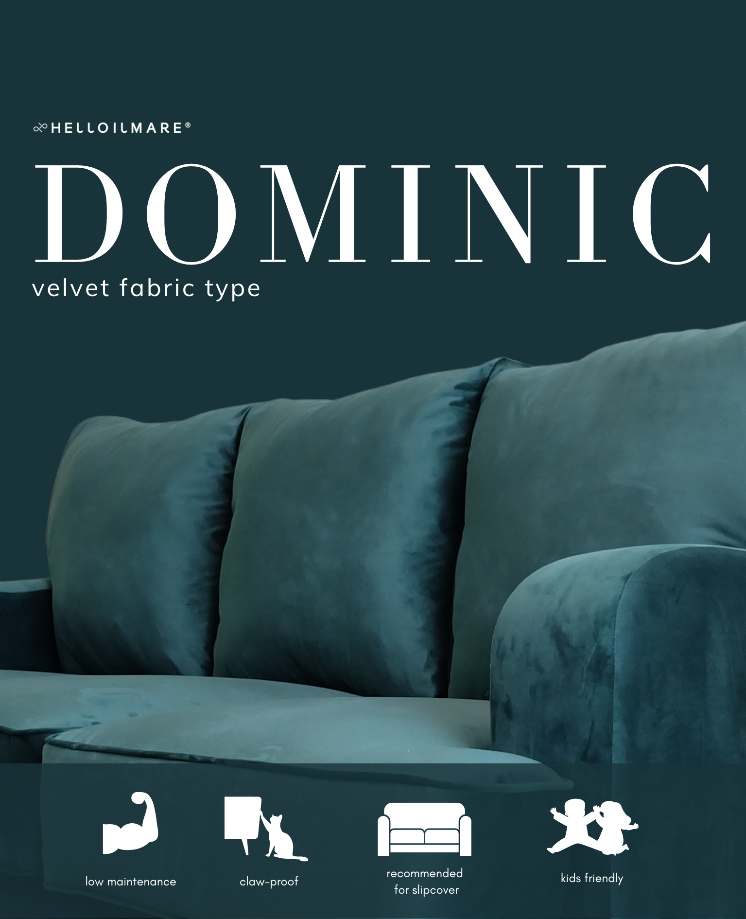 1 Seater Dominic - Helloilmare