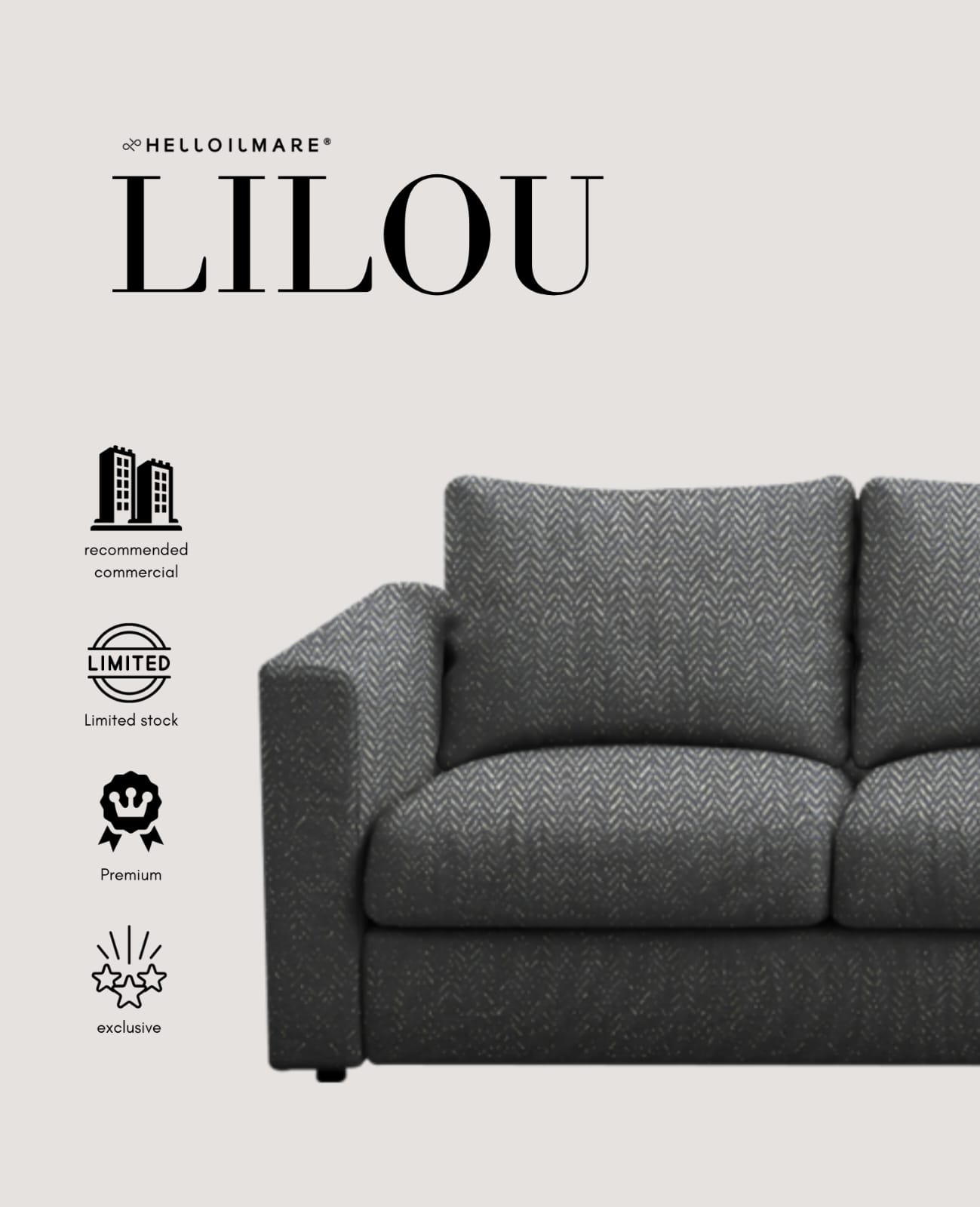 Camille 1 Seater - Helloilmare