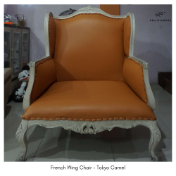 French Wing Chair 1 Seater - Helloilmare