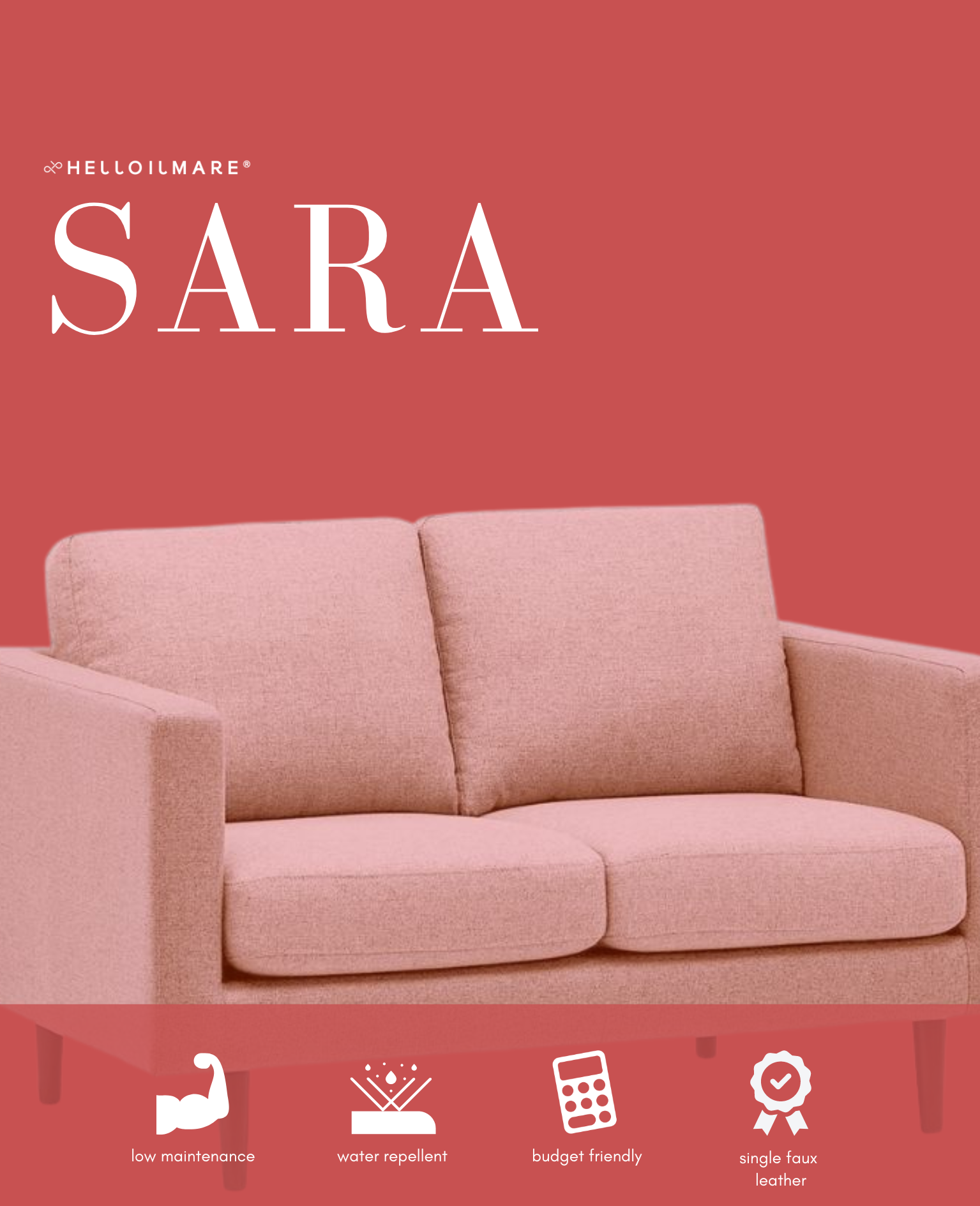 1 Seater Sara - Helloilmare