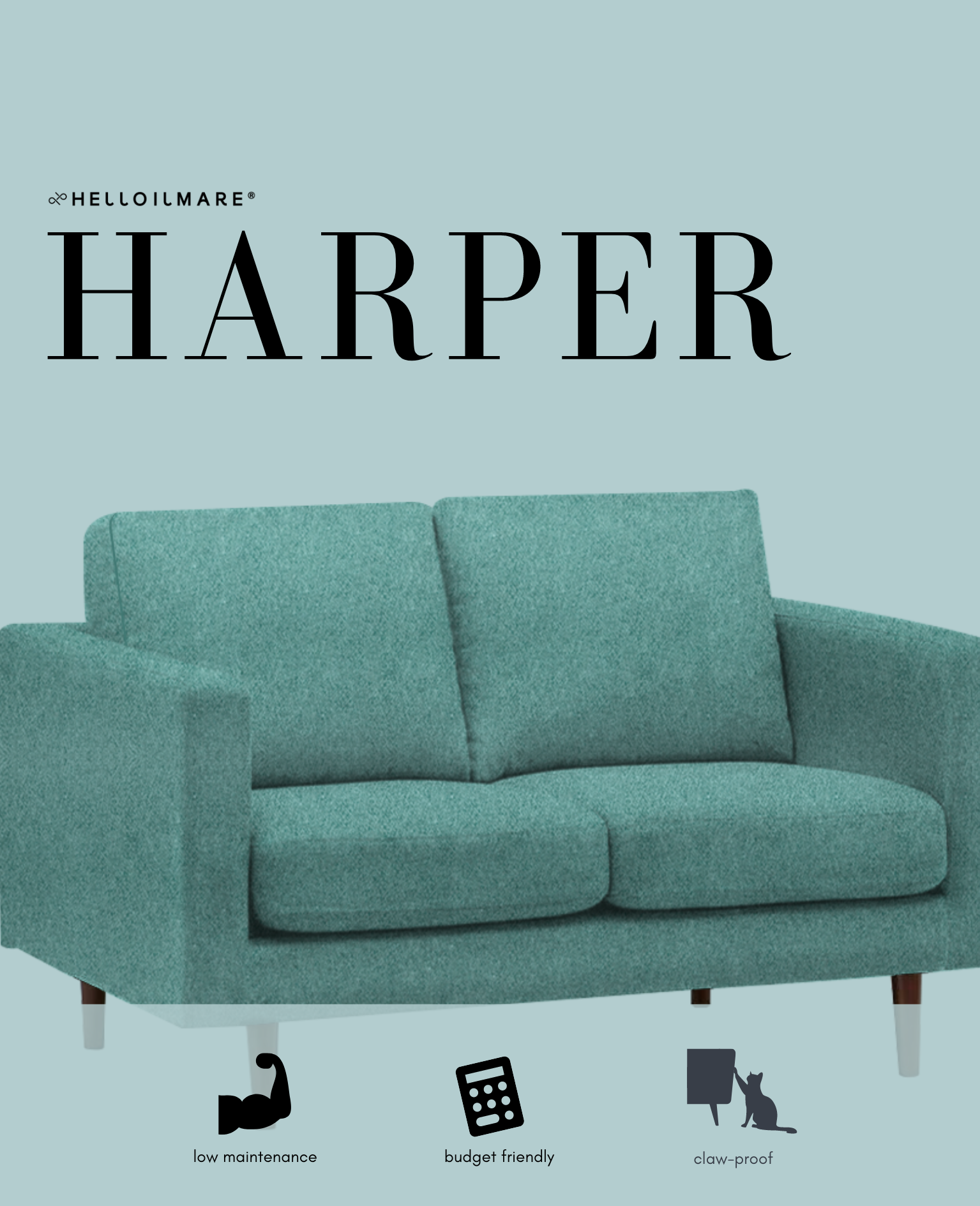 1 Seater Harper - Helloilmare
